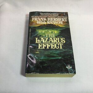The Lazarus Effect Frank Herbert Bill Ransom PB 1st Berkley (1984)